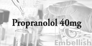 Propranolol 40mg 